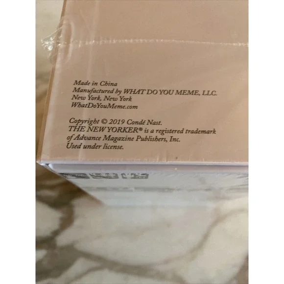 The New Yorker Cartoon Caption Game Multi NYC409 Party Game What Do You Meme - Picture 6 of 6